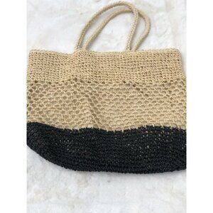 La Regale women straw shoulder women bag large